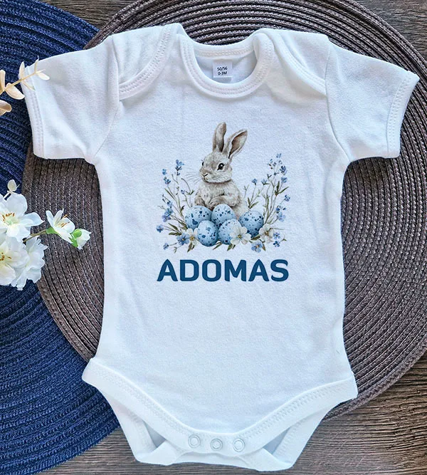 Personalizuoti Velykiniai marškinėliai ar smėlinukas