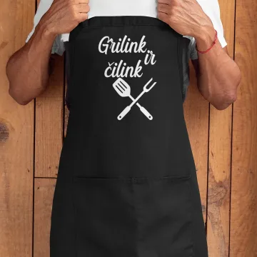 Prijuostė „Grilink ir čilink“