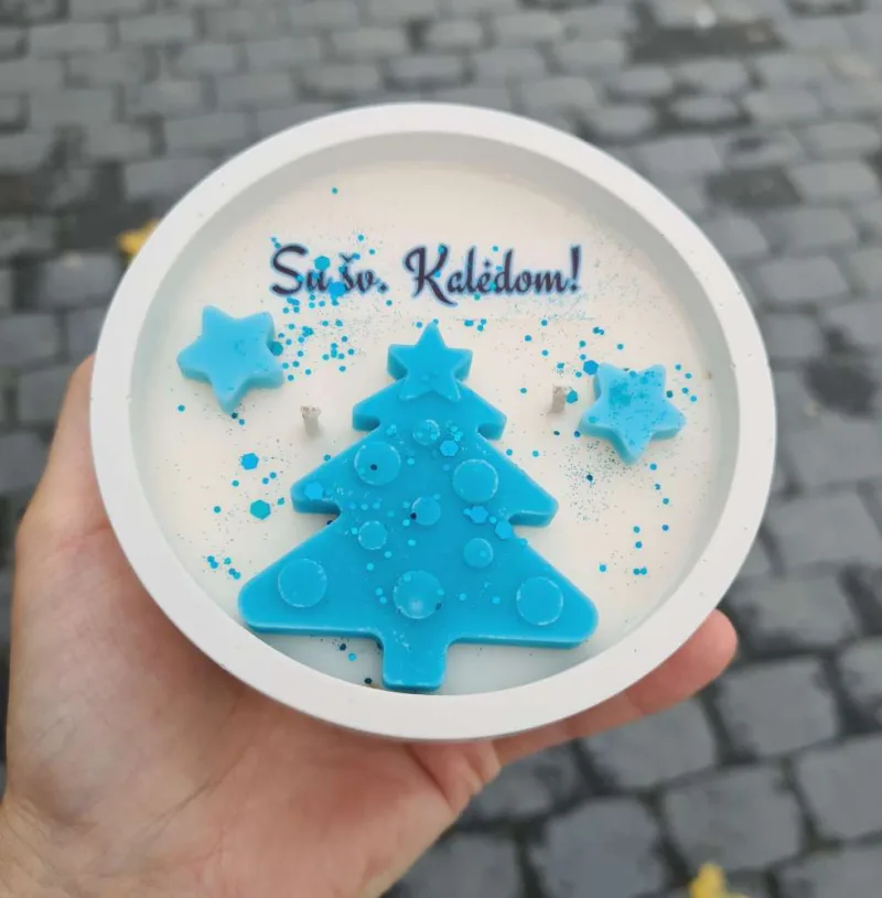 Kalėdinė žvakutė