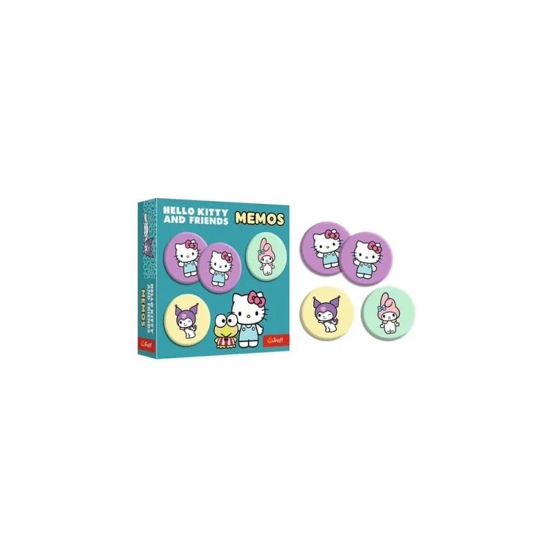 Vaikiškas žaidimas Memos Hello Kitty Trefl 02898 · 2
