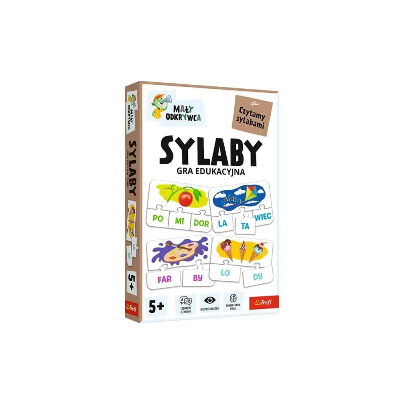 Vaikų žaidimas „Sylaby: Mažasis tyrinėtojas“ („Trefl“) 02813 · 1