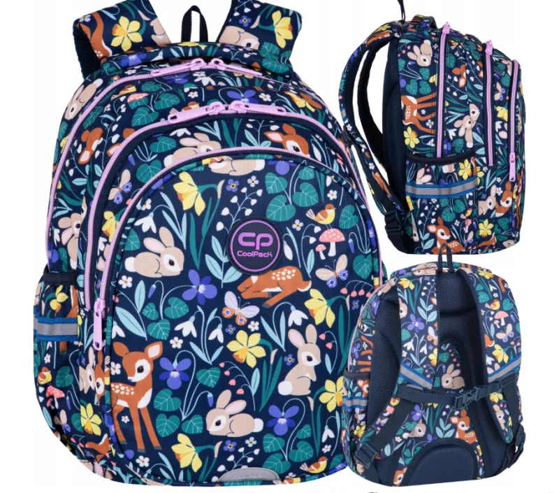 CoolPack Jerry mokyklinė kuprinė mergaitėms – Mano elniukas · 1