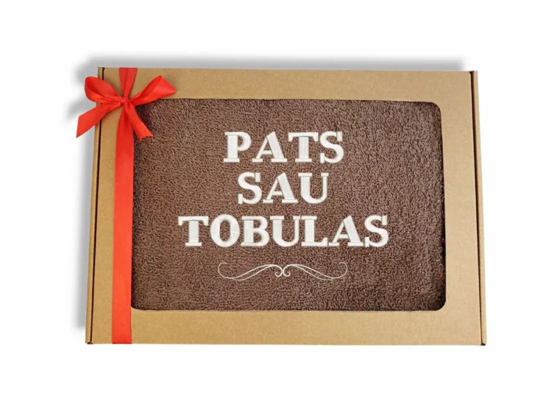 Siuvinėtas rankšluostis „Pats sau tobulas“