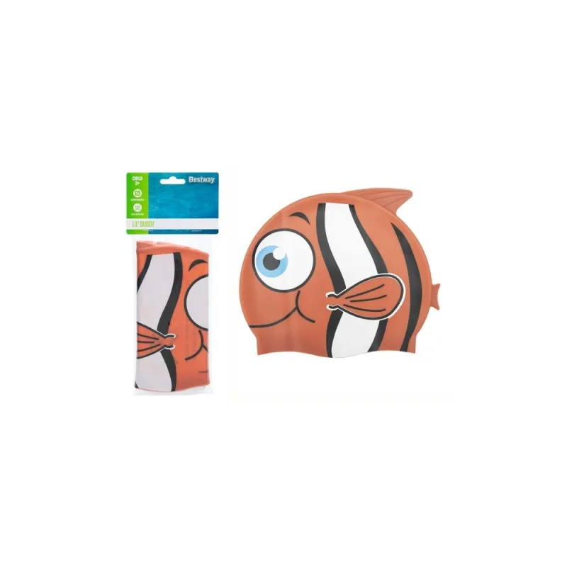 Maudymosi kepuraitė Bestway 26025 oranžinė žuvis · 1
