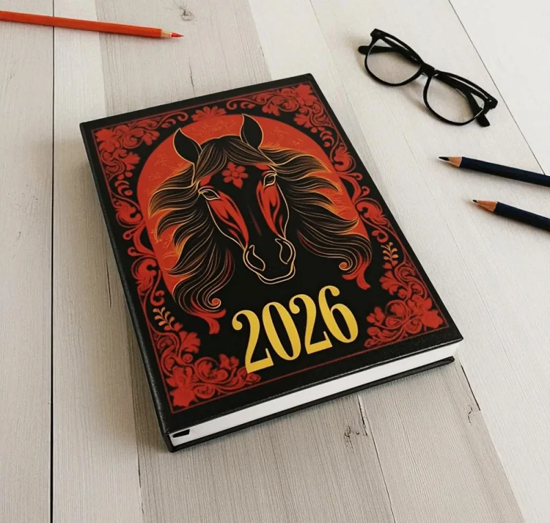 Darbo kalendorius su arkliu „2026“