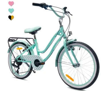 Vaikiškas dviratis mergaitei Shimano