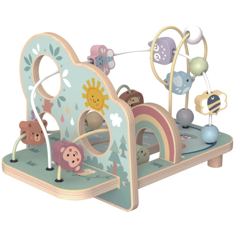 TOOKY TOY medinis variklio kilpos miško labirintas · 1