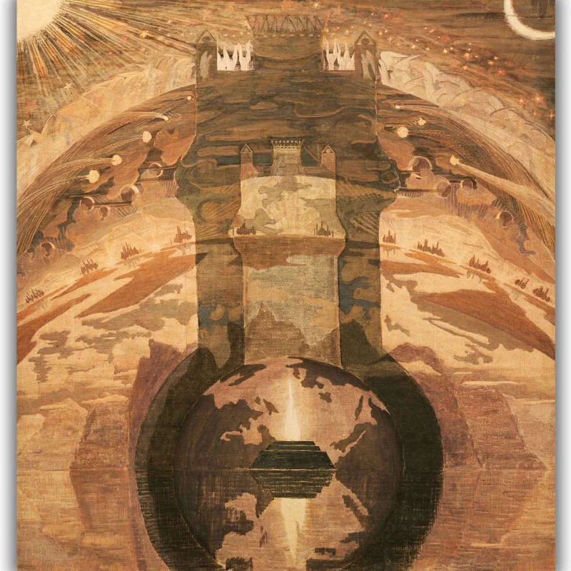 Reprodukcija „Rex“, Mikalojus Konstantinas Čiurlionis (1909)