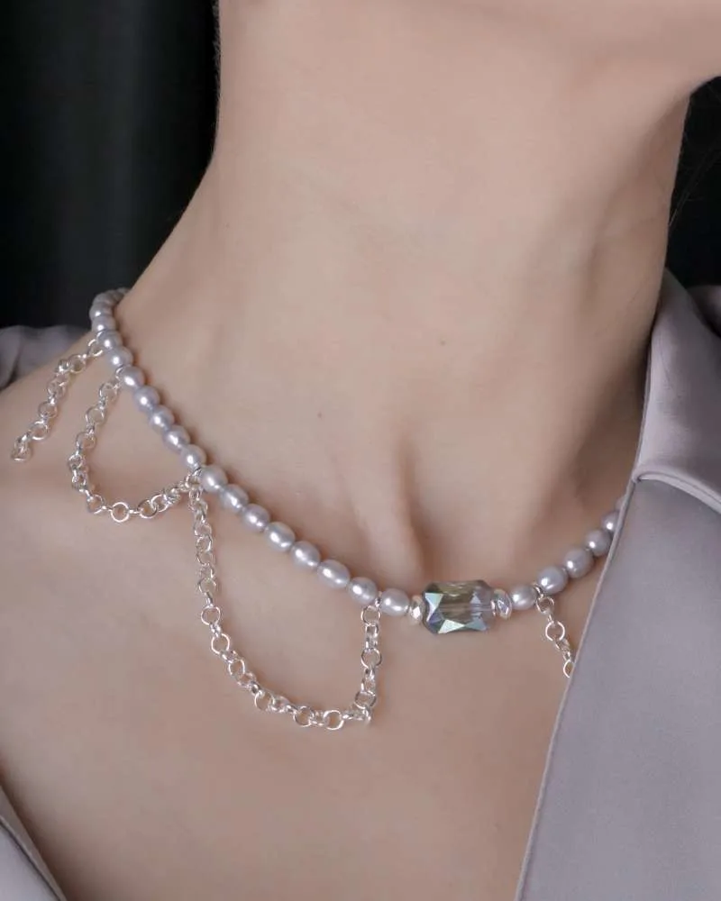 GREY PEARL čokeris