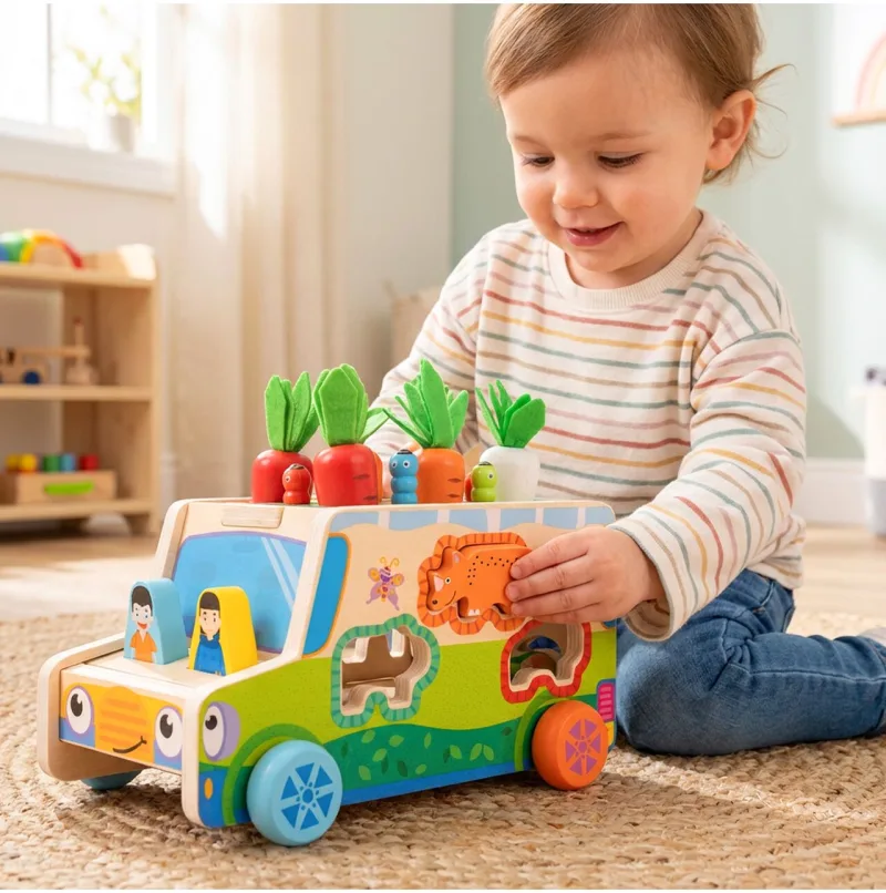 Medinis rūšiuoklis Morkų automobilis · 3