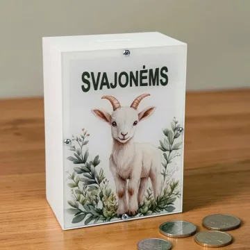 3D Taupyklė stačiakampė su ožiuku „Svajonėms“