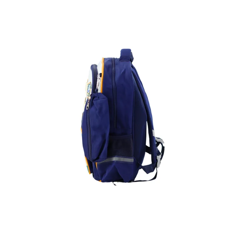 Space Patches mokyklinė kuprinė su pieštukine Navy blue 16L · 3