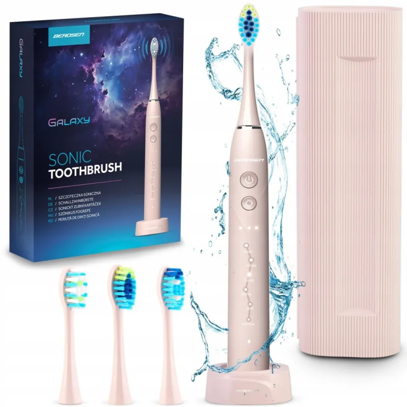 Berdsen Galaxy sonic dantų šepetėlis, rožinis · 3