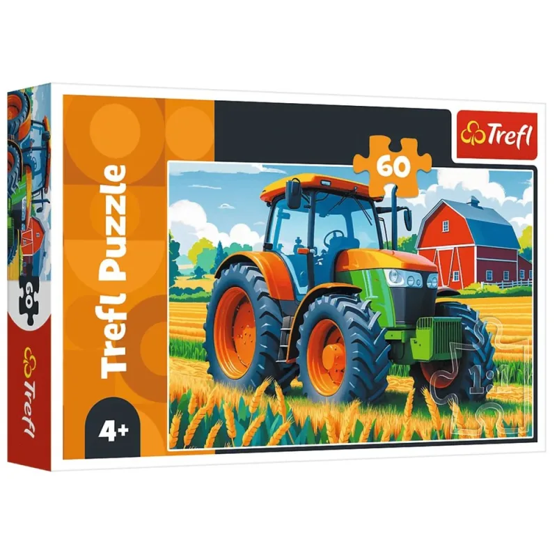 Dėlionė – 60 – Ūkininko transporto priemonė – „Trefl“ 16492 · 1