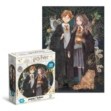 Edukacinė dėlionė Medium-M Hermione and Ronald 300 pcs