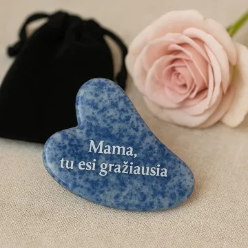 Sodalito Gua Sha – stilinga dovana draugei