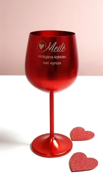 Taurė „Meilė svaigina labiau nei vynas“ 540ml