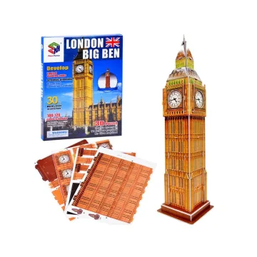 3D dėlionė Londono Big Benas ZA3802, 30 dalių