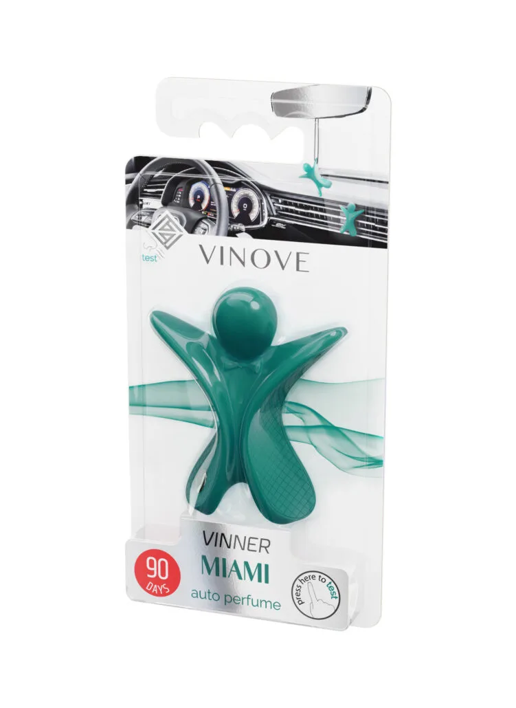 Automobiliniai kvapai VINOVE Miami Vinner