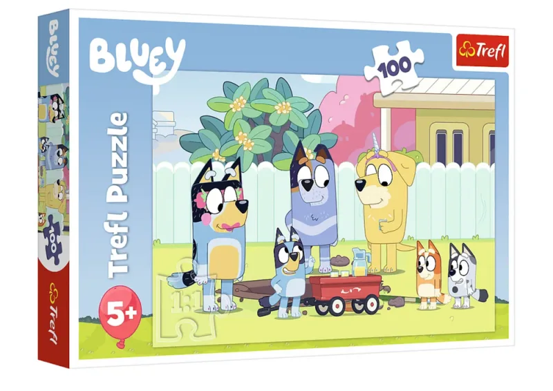 Dėlionė Bluey's merry world - Trefl 16471 100 el. · 1