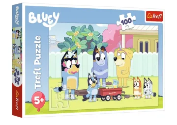 Dėlionė Bluey's merry world - Trefl 16471 100 el.