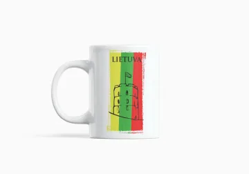 Standartinis puodelis „Lietuva“ (pilis)