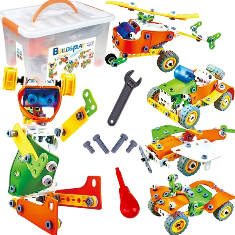 Konstruktorius STEM Transporto priemonės WOOPIE 163 el. · 1