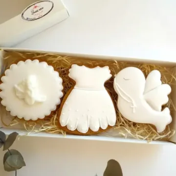 Meduolių rinkinys „Mini rinkinukas krikštukui, mergaitei“