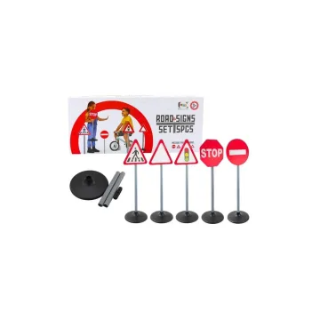Kelio ženklų edukacinis rinkinys 5 vnt. 70 cm