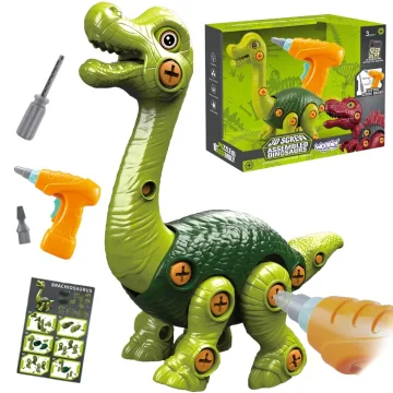 Dinozauro konstruktorius WOOPIE + grąžtas 31 el.