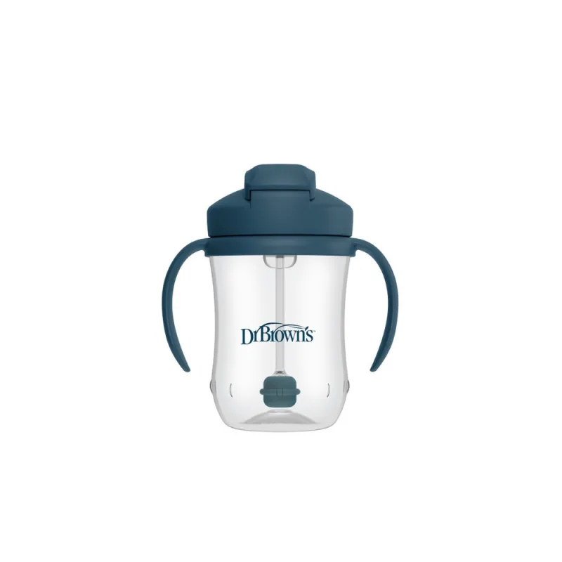 TC91105 PIRMASIS PUODELIS SU ŠIAUDELIU 270 ML, TAMSIAI MĖLYNAS 6+