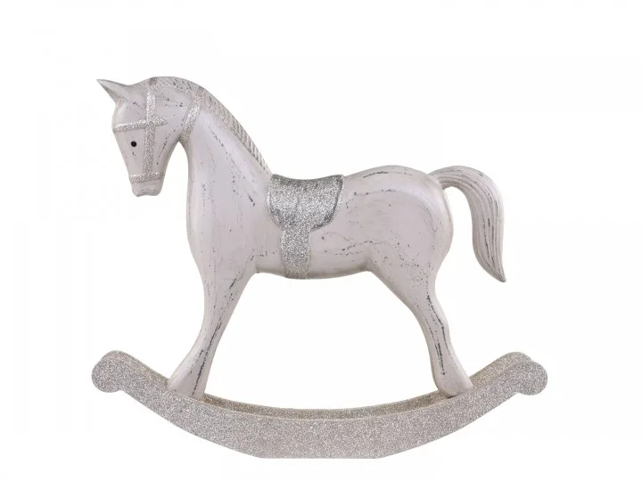 Medinis arkliukas — H30/L38/W8 cm