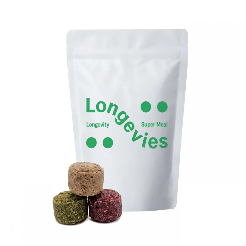 Ilgaamžiškumo supermaistas Longevies, mažas