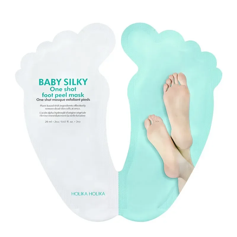 Holika Holika Baby Silky One Shot Foot Peel Mask - rūgštinis šveitiklis pėdoms · 2