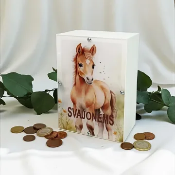 3D Taupyklė stačiakampė su arkliuku „Svajonėms“