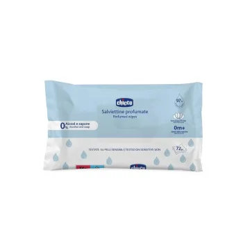 Drėgnos servetėlės Chicco 173747, 72 vnt., 0+