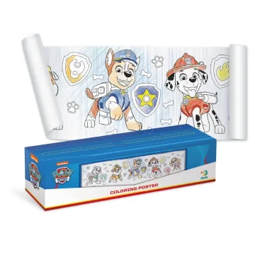 Stalo žaidimai Spalvinimo plakatas Paw Patrol Puppies
