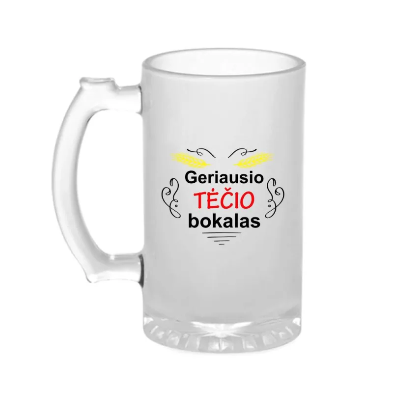 Bokalas „Geriausio tėčio bokalas“