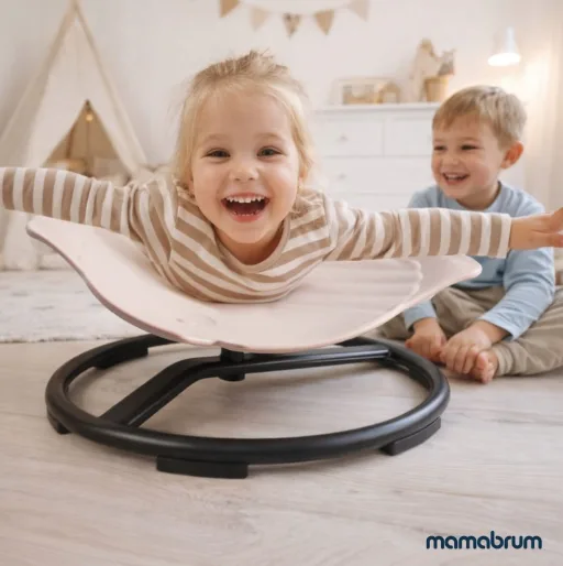 Mamabrum Rybka MAM331 sensorinė sukamoji sėdynė · 1