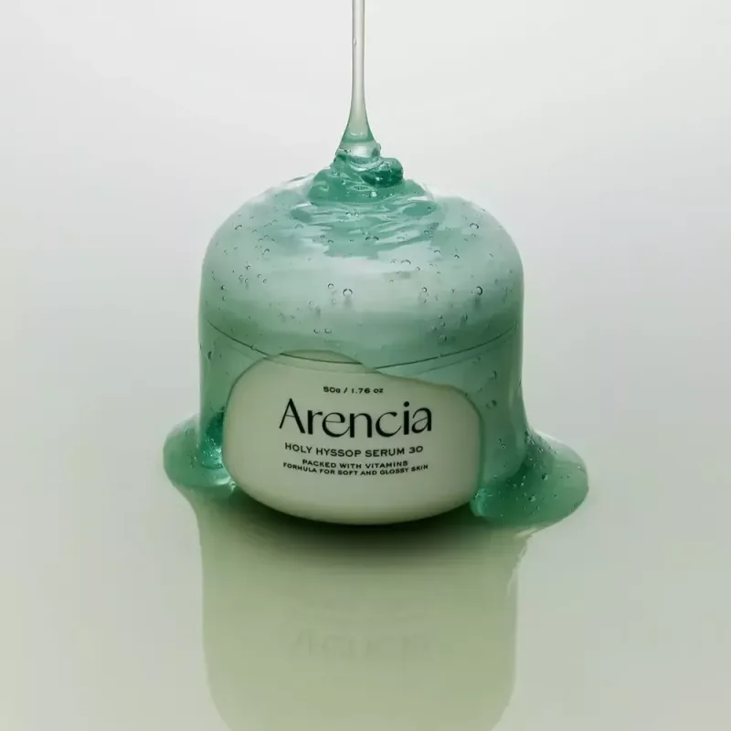 Arencia Holy Hyssop Serum 30 – šviesinantis veido serumas · 2