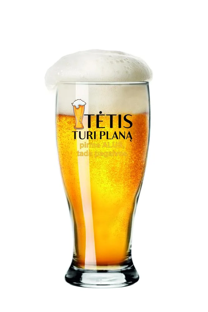 Bokalas - taurė „Tėtis turi planą“