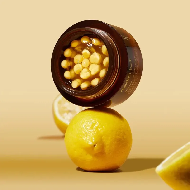 medicube Deep Vita C Capsule Cream – šviesinamasis veido kremas · 2