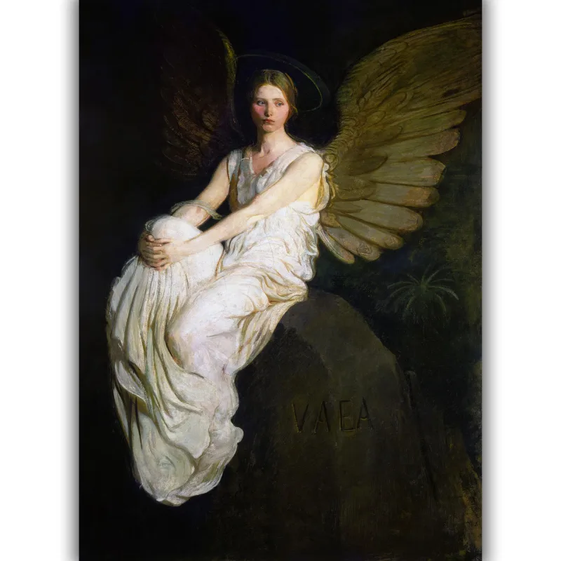 Reprodukcija „Stevensono memorialas“, Abbott Handerson Thayer, (1903)