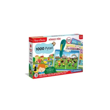 Kalbantis rašiklis „1000 klausimų: mokausi žaisdamas“ – lenkų kalba, „Clementoni“ 50653
