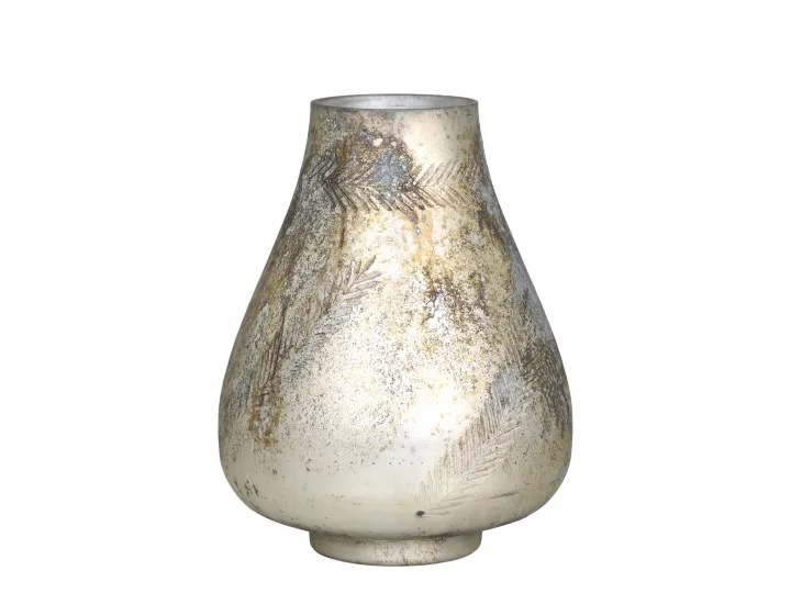 Sendinto stiklo vaza — H26/D20 cm