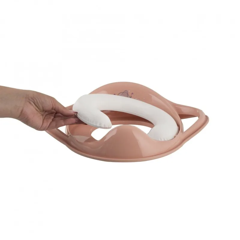 Maltex baby, paminkštinta klozeto sėdynė, Minimal, rožinė, rožinė gumytė · 2