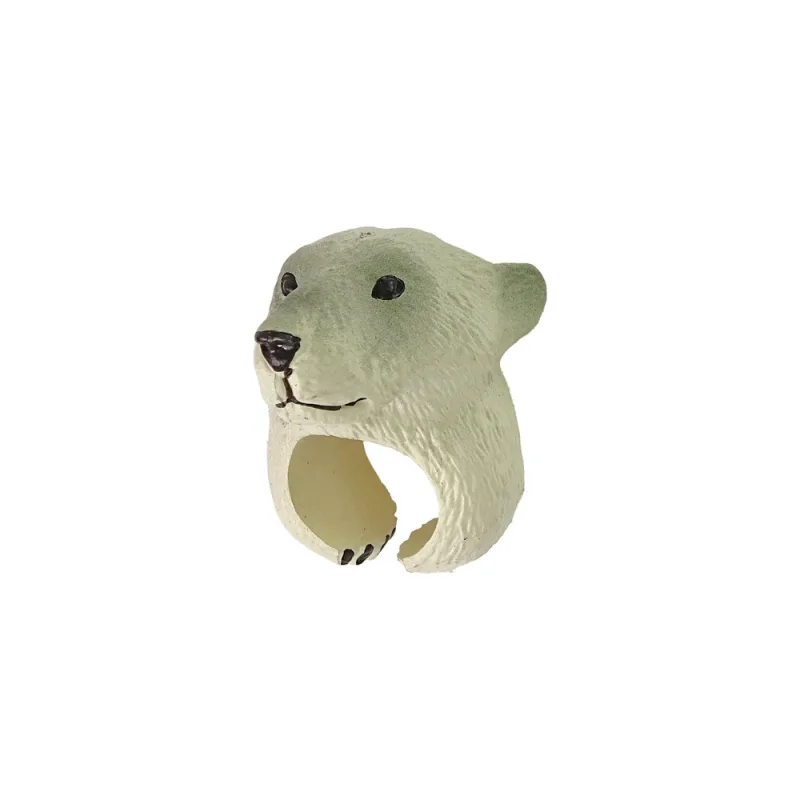 Rankos žiedas Edukaciniai gyvūnai Bear White · 3