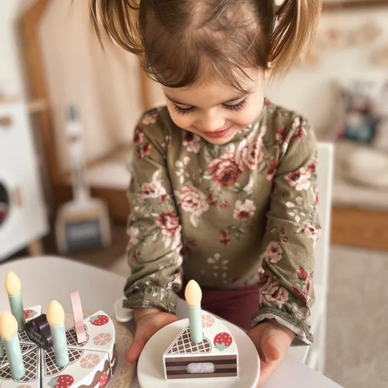 Medinis gimtadienio tortas su žvakutėmis TOOKY TOY · 3