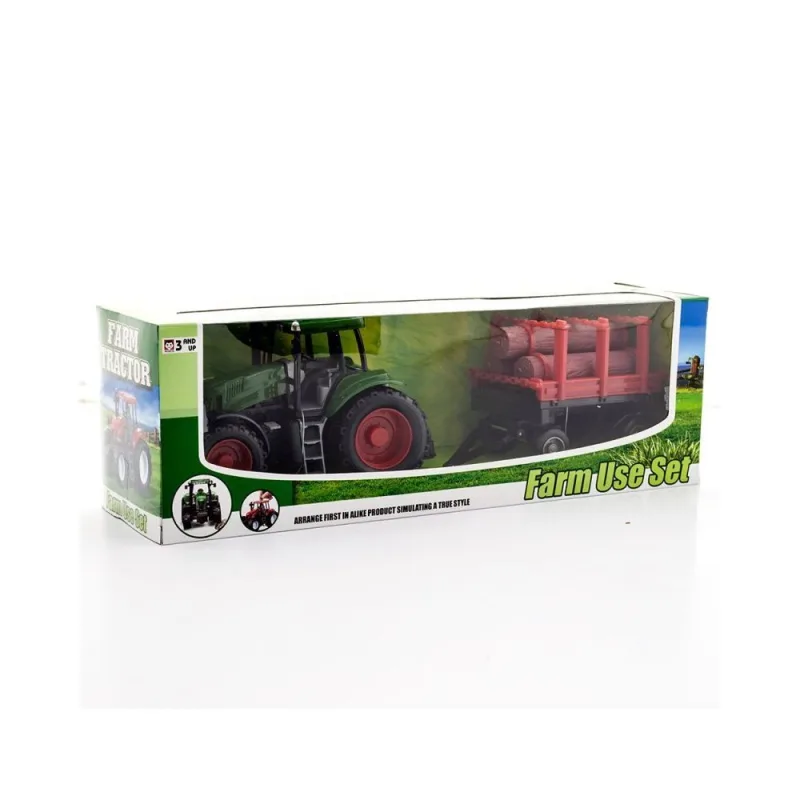 Žaislinis traktorius su priekaba EUROBABY TOYS otb0529830 · 1