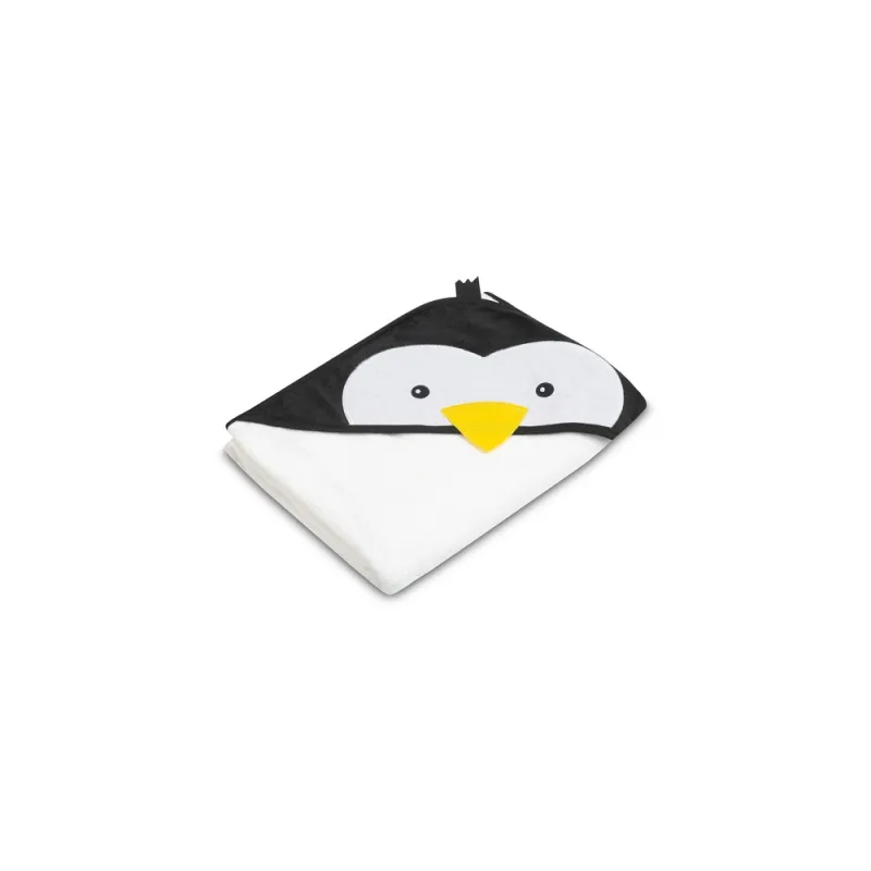 Rankšluostis Sensillo BathFriends 100x100, Baltas pingvinas · 1